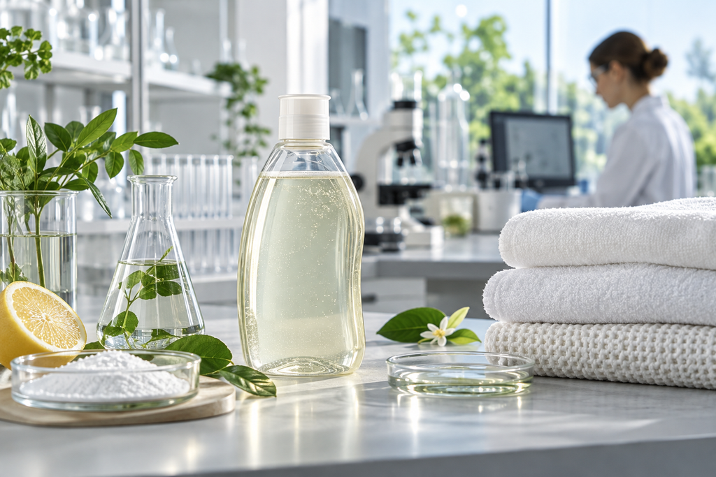 Naturally derived laundry liquid formulation development