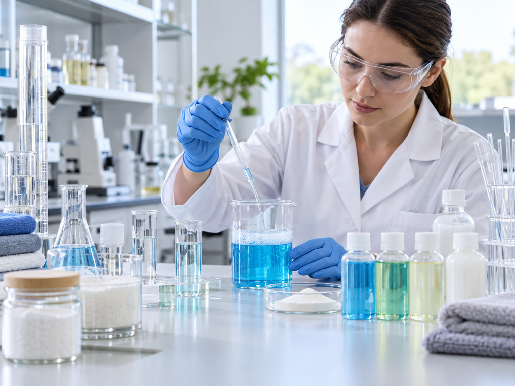 Detergent formulation development in the d-labs laboratory