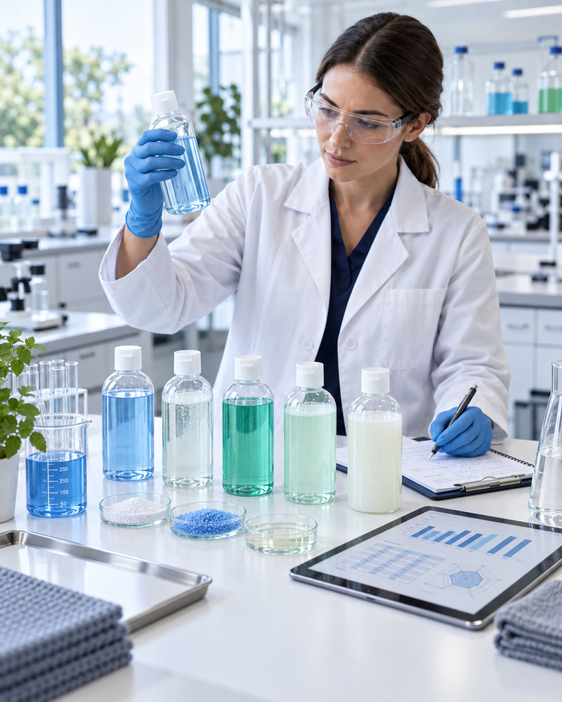Detergent reformulation and cost optimisation in the d-labs laboratory