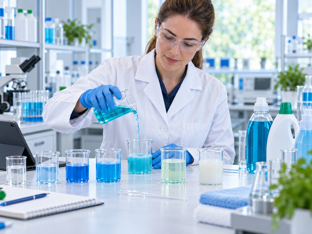 Image showing lab development of detergents.
